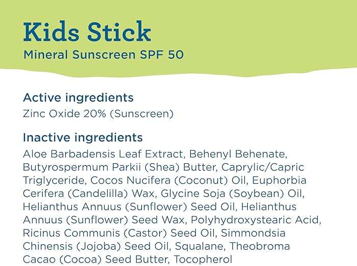 Blue Lizard Kids Mineral SPF 50 Sunscreen Stick, Zinc Oxide, 100% Mineral Actives, Developed for Kids’ Sensitive Skin, TSA-Friendly, Vegan, Paraben-free, Fragrance-Free, 0.5 oz - Image 7