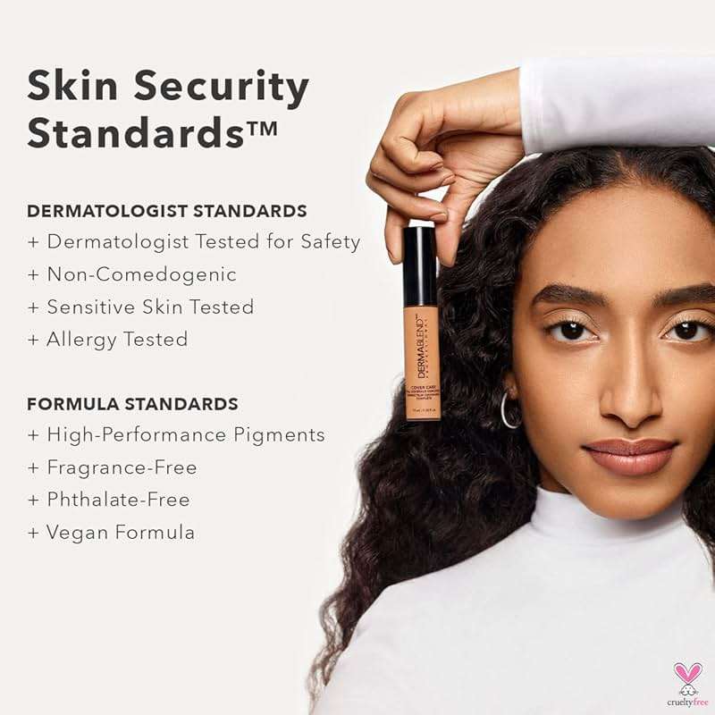 Dermablend Cover Care Concealer, Full Coverage Concealer Makeup and Corrector for Under Eye Dark Circles, Acne & Blemishes - Image 3