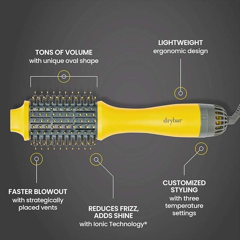 Drybar Blow-Dryer Shot Collection | Faster Blowouts with Tons of Volume and Less Frizz | Choose The Barrel Size Best for Your Hair Length and Desired Style - Image 4
