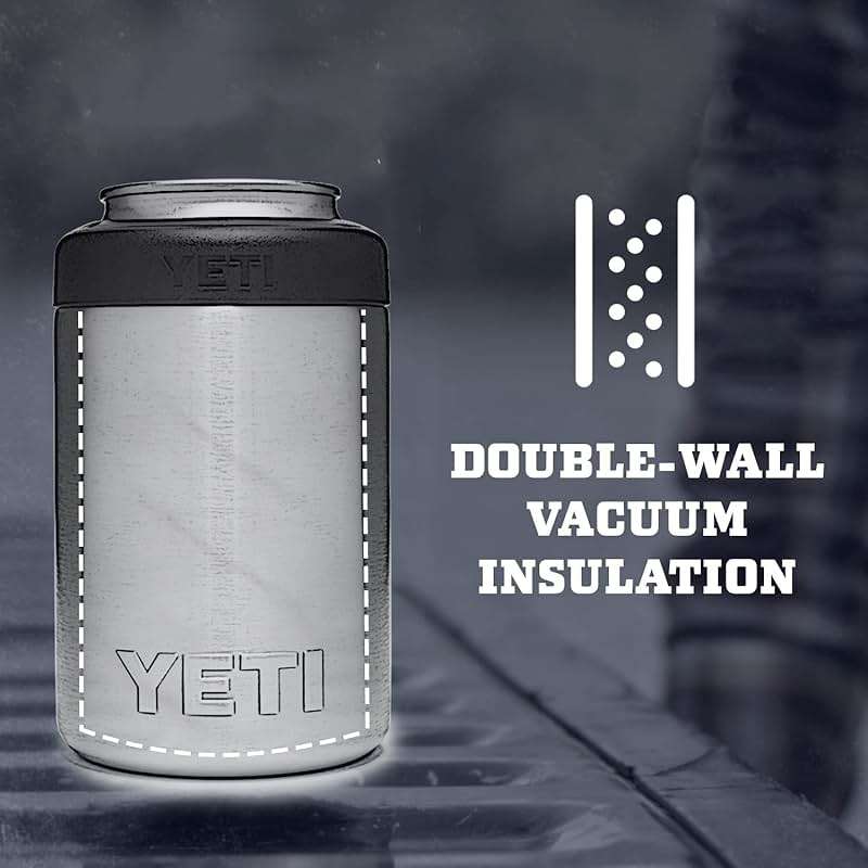 YETI Black Rambler Colster Can Insulator, 1 EA - Image 3