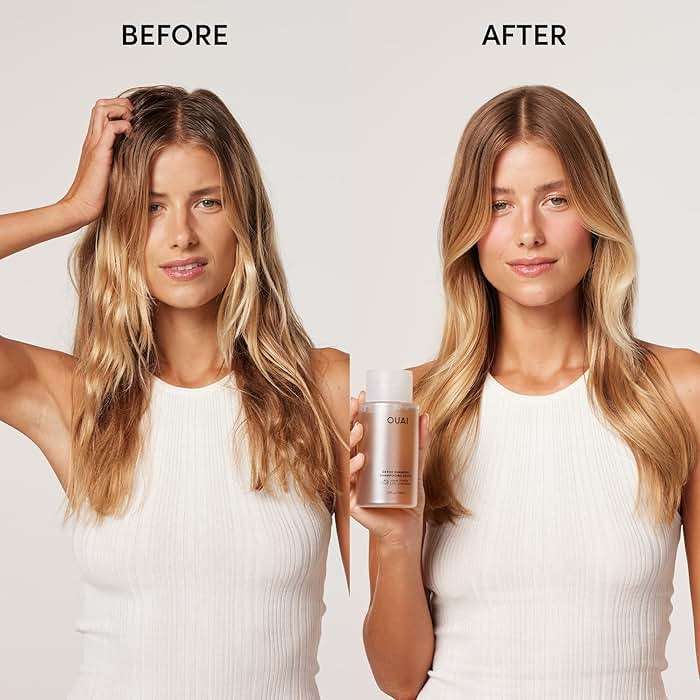 OUAI Detox Shampoo - Clarifying Shampoo for Build Up, Dirt, Oil, Product and Hard Water - Apple Cider Vinegar & Keratin for Clean, Refreshed Hair - Sulfate-Free Hair Care (10 oz) - Image 2