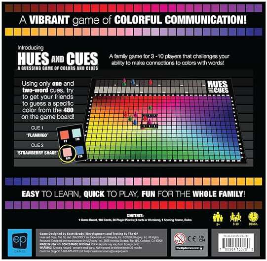 HUES and CUES - Vibrant Color Guessing Board Game for 3-10 Players Ages 8+, Connect Clues and Guess from 480 Color Squares - Image 12