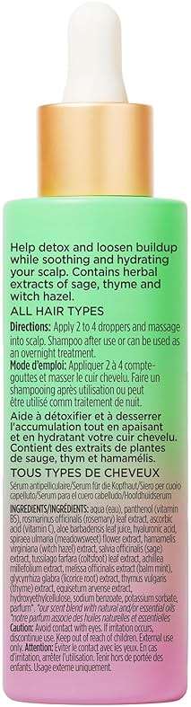 Pacifica Scalp Love Rosemary Mint Serum - Dry, Flaky, and Itchy Scalp Serum, Hydrating, Moisturizing, and Calming Treatment Formulated with Witch Hazel, Vegan and Cruelty-Free - 2 Fl Oz - Image 18