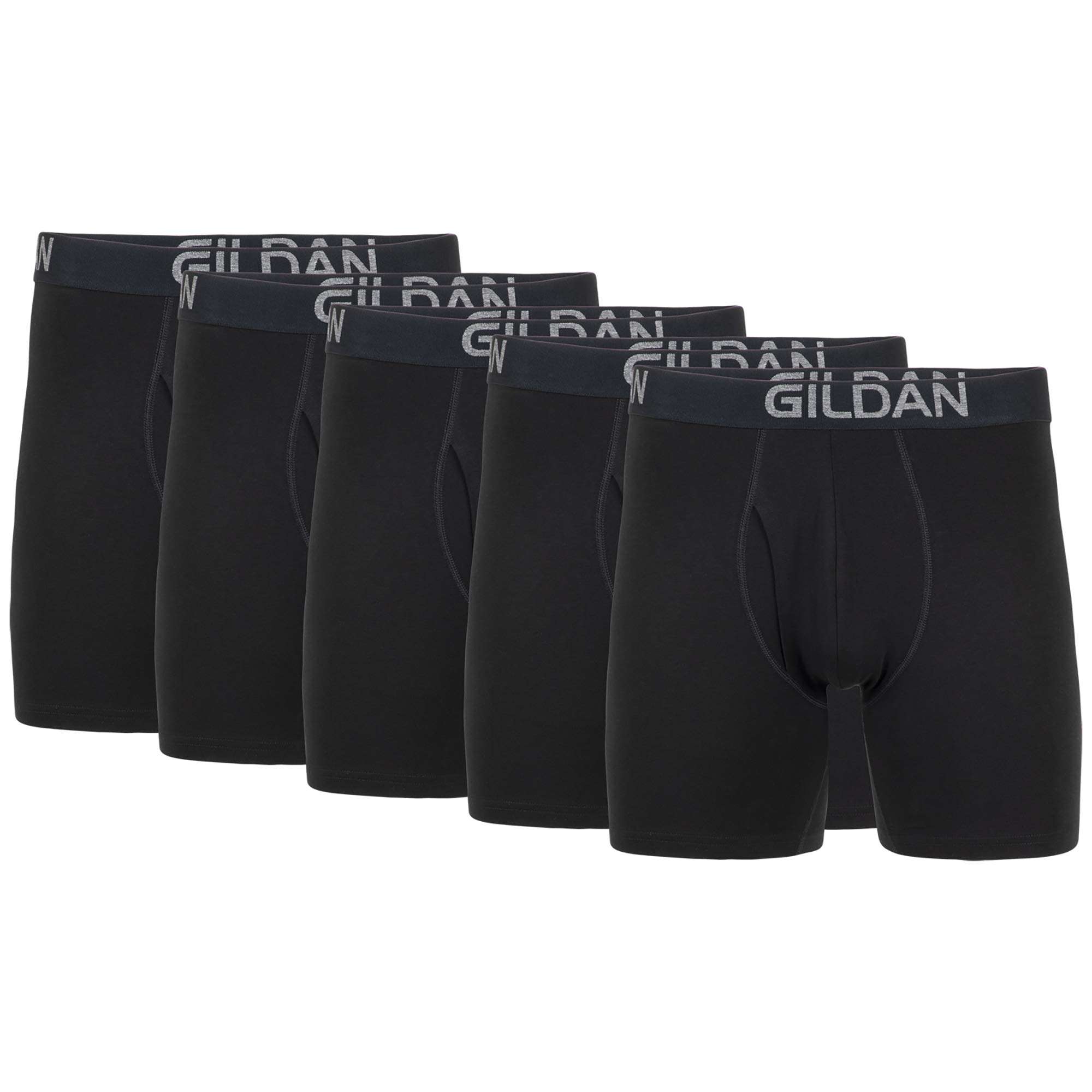 Gildan Men's Underwear Cotton Stretch Boxer Briefs, Multipack - Image 1