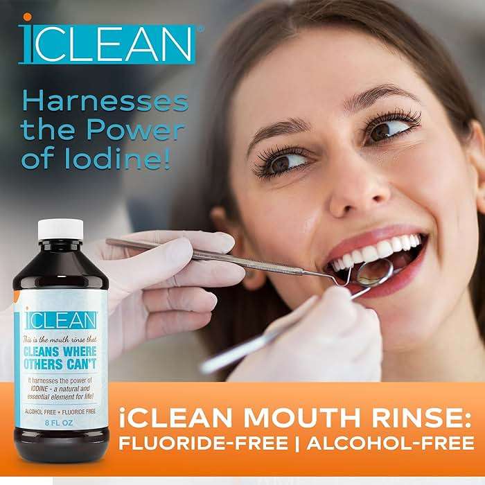 iCLEAN Mouthwash - Fluoride & Alcohol-Free Rinse | Harness The Power of Iodine | Molecular Iodine Mouth Rinse for Clean Oral Care | Gargle for Bad Breath & Oral Wellness | Cleans Where Others Can't - Image 5