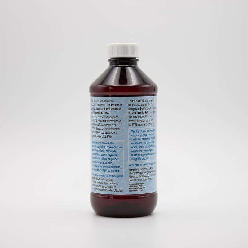iCLEAN Mouthwash - Fluoride & Alcohol-Free Rinse | Harness The Power of Iodine | Molecular Iodine Mouth Rinse for Clean Oral Care | Gargle for Bad Breath & Oral Wellness | Cleans Where Others Can't - Image 8