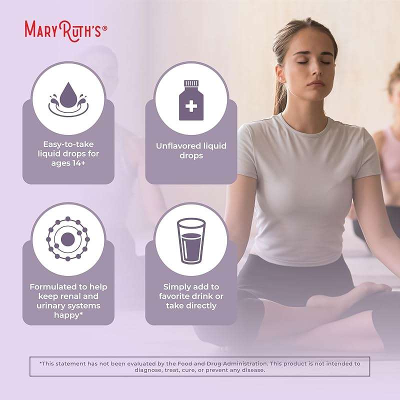 MARYRUTH'S Organics Herbal Supplement Drops | Support Renal & Urinary Systems | Juniper Berry | Cleavers | Dandelion | Hawthorn | Horsetail & Chanca Piedra | Vegan | Non-GMO | 1 Fl Oz - Image 6