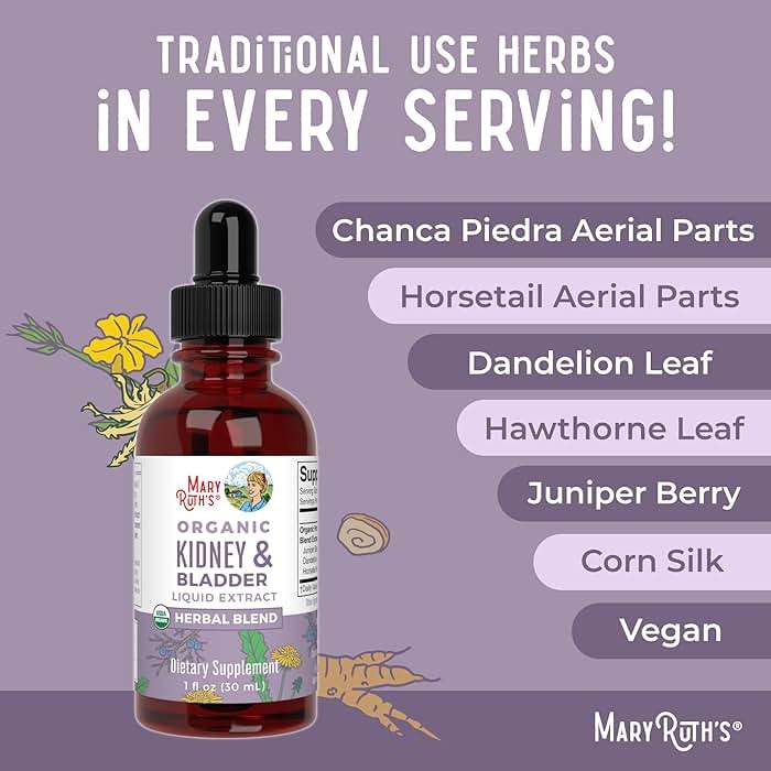 MARYRUTH'S Organics Herbal Supplement Drops | Support Renal & Urinary Systems | Juniper Berry | Cleavers | Dandelion | Hawthorn | Horsetail & Chanca Piedra | Vegan | Non-GMO | 1 Fl Oz - Image 7