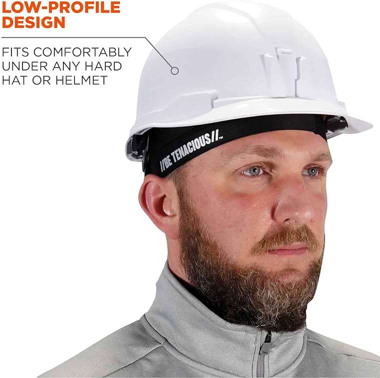 Ergodyne Chill Its 6632 Cooling Skull Cap, Sweat Wicking Liner, UPF 50 Sun Protection - Image 7