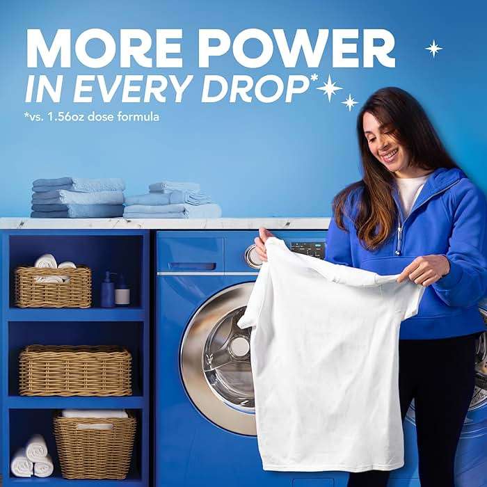 Persil Free & Sensitive Liquid Laundry Detergent, Unscented and Hypoallergenic for Sensitive Skin, Ultra Concentrated, 82.5 fl oz, 110 Loads - Image 5