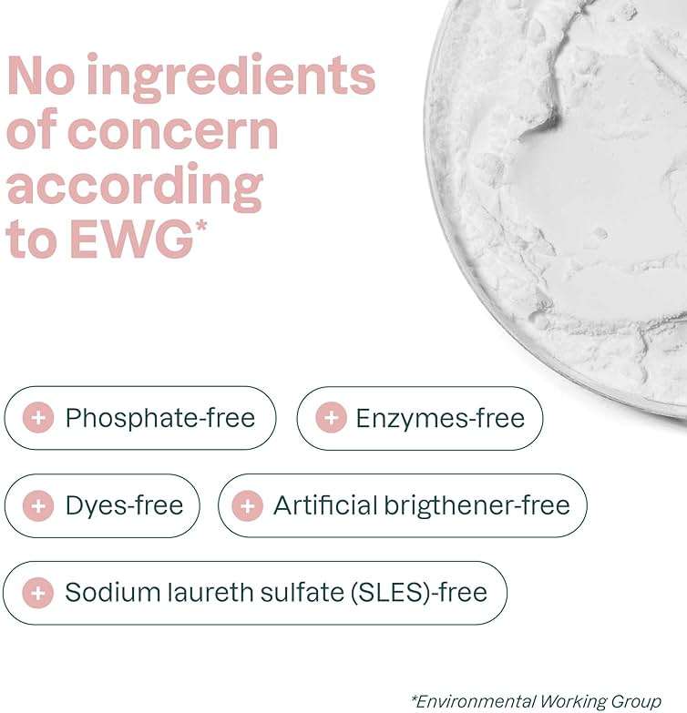 ATTITUDE Baby Laundry Detergent Liquid, EWG Verified, Safe for Baby Clothes, Infant and Newborn, Vegan and Naturally Derived Washing Soap, HE Compatible, Unscented, 80 Loads, 67.6 Fl Oz - Image 6