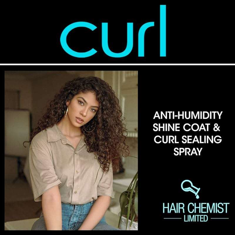 Hair Chemist CURL Anti Humidity Shine Coat & Curl Sealing Spray 8 oz. - Image 4