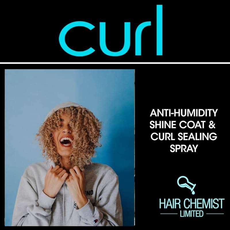 Hair Chemist CURL Anti Humidity Shine Coat & Curl Sealing Spray 8 oz. - Image 6