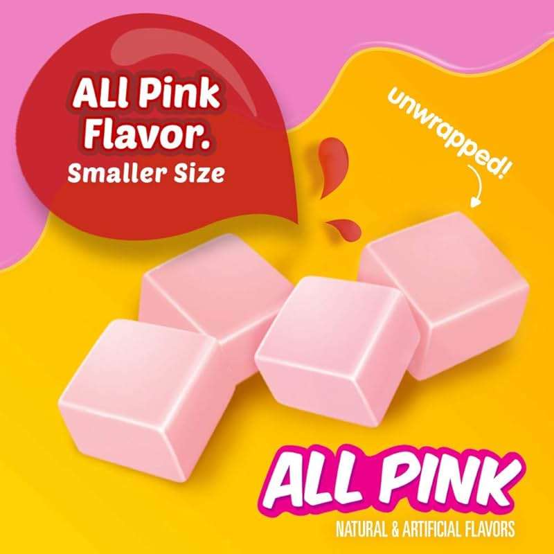 STARBURST Candy Bulk - Minis All Pink Fruit Chews, STARBURST Chews Candy 8oz (Pack of 8) - Image 3