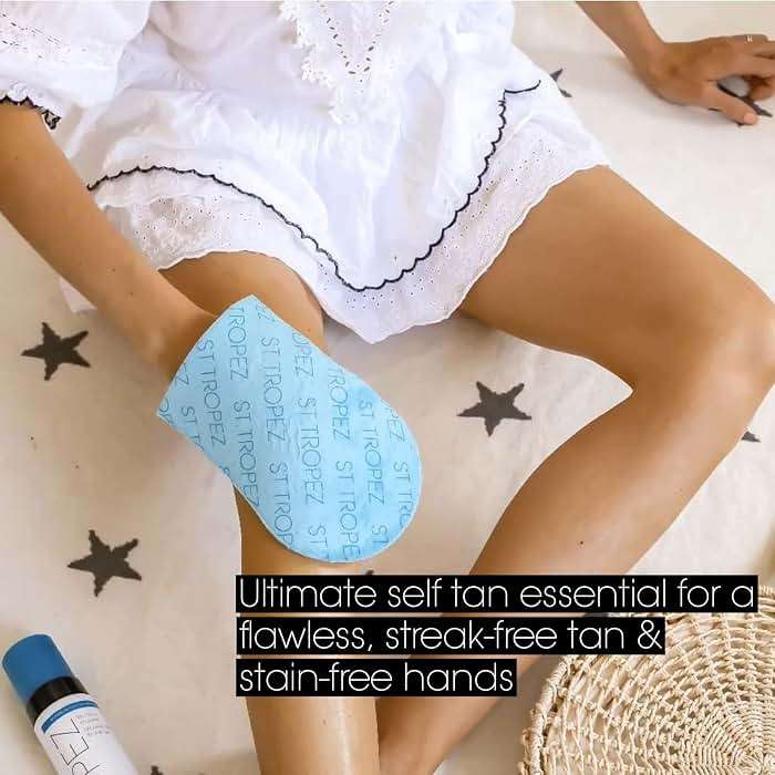 St.Tropez Double-Sided, Waterproof, Velvet Self Tan Applicator Mitt, 1 ct - Image 3