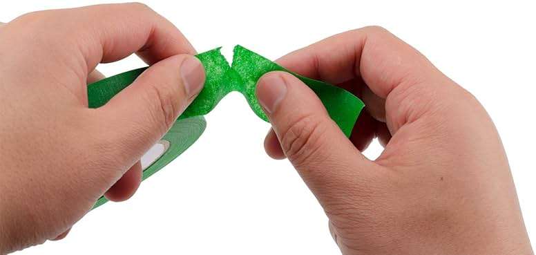 Lichamp 10 Pack Green Painters Tape 1 inch, Medium Adhesive Green Masking Tape Bulk Multi Pack, 1 inch x 55 Yards x 10 Rolls (550 Total Yards) - Image 4