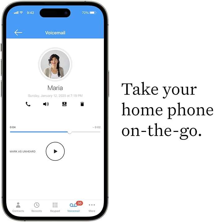 Ooma Telo VoIP with 3 HD3 Handsets Complete Home Phone System for Unlimited Nationwide Calling, Mobile App Access, and Robocall Blocking Affordable Landline Replacement - Image 4