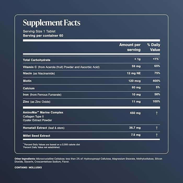 Viviscal Hair Growth Supplements For Women For Thicker, Fuller Hair, Nourishes Thinning & Loss, With Proprietary Collagen Complex, 60 Tablets, 1 Month Supply - Image 8