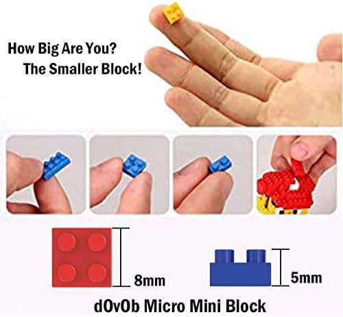 dOvOb Micro Mini Blocks Taj Mahal Building and Architecture Model Set,(4000Pieces) Toys Gifts for Kid and Adult - Image 6