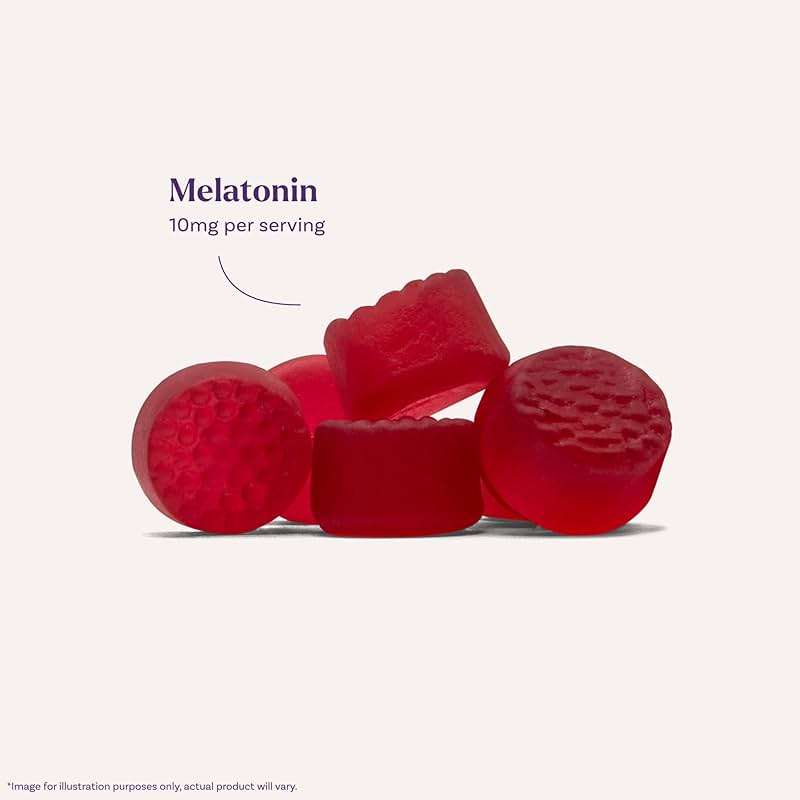 Natrol Melatonin Gummies, Sleep Support for Adults, Melatonin 10 mg, 140 Strawberry-Flavored, Up to 70 Days - Image 5