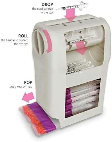 UltiCare VetRx U-40 UltiGuard Safe Pack Pet Insulin Syringes 1/2cc, 29G x 1/2", 100 ct (With 1/2 Unit Markings) - Image 3