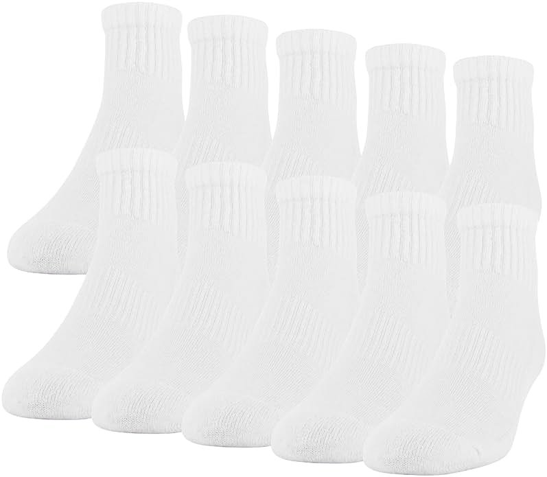 Gildan Men's Active Cotton Ankle Socks (10-Pack) - Product Image