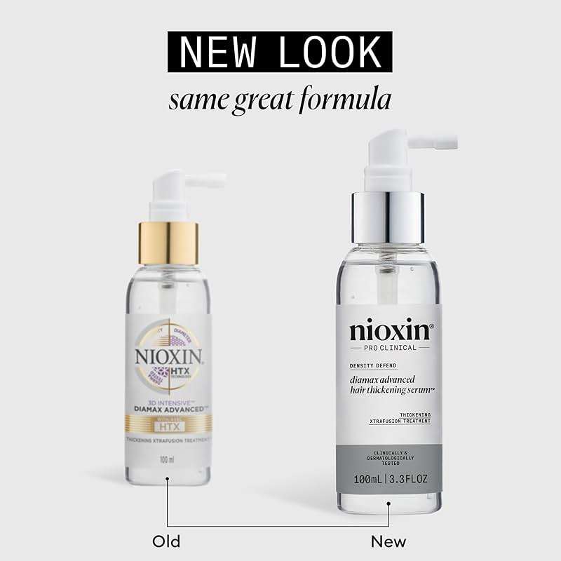 Nioxin Density Defend Diamax Advanced Hair Thickening Serum With Caffeine, Niacinamide & Panthenol For Thicker, Fuller-Looking Hair 3.38 Fl oz - Image 2