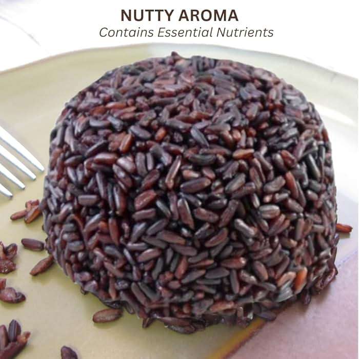 Organic Riceberry Rice 2 LB - Purple Thai Black Jasmine Whole Grain - Gluten Free High Fiber Superfood - Non-GMO Antioxidant Rich - Premium Gourmet Cooking Rice - Image 5