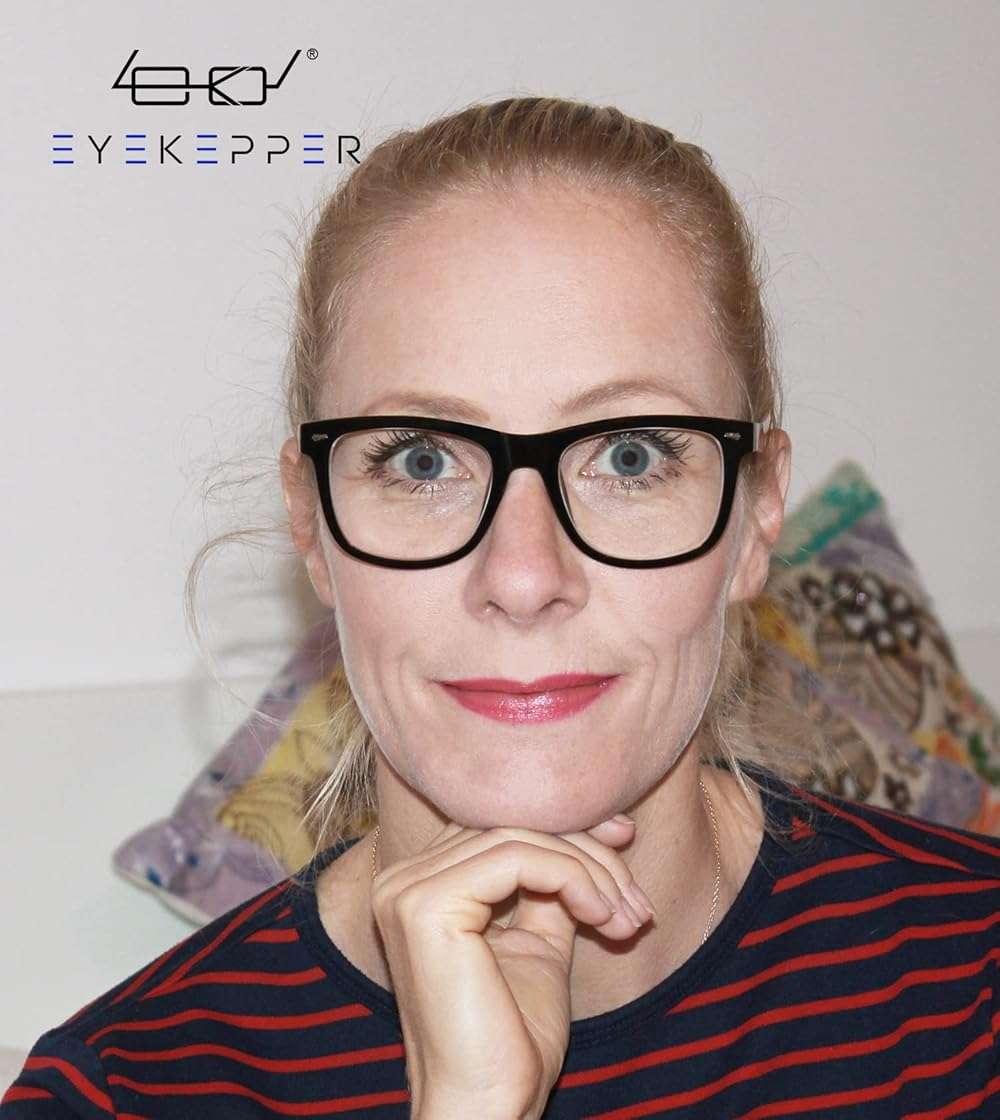 Eyekepper Readers Square Large Lenses Spring-Hinges Reading Glasses Women - Image 2