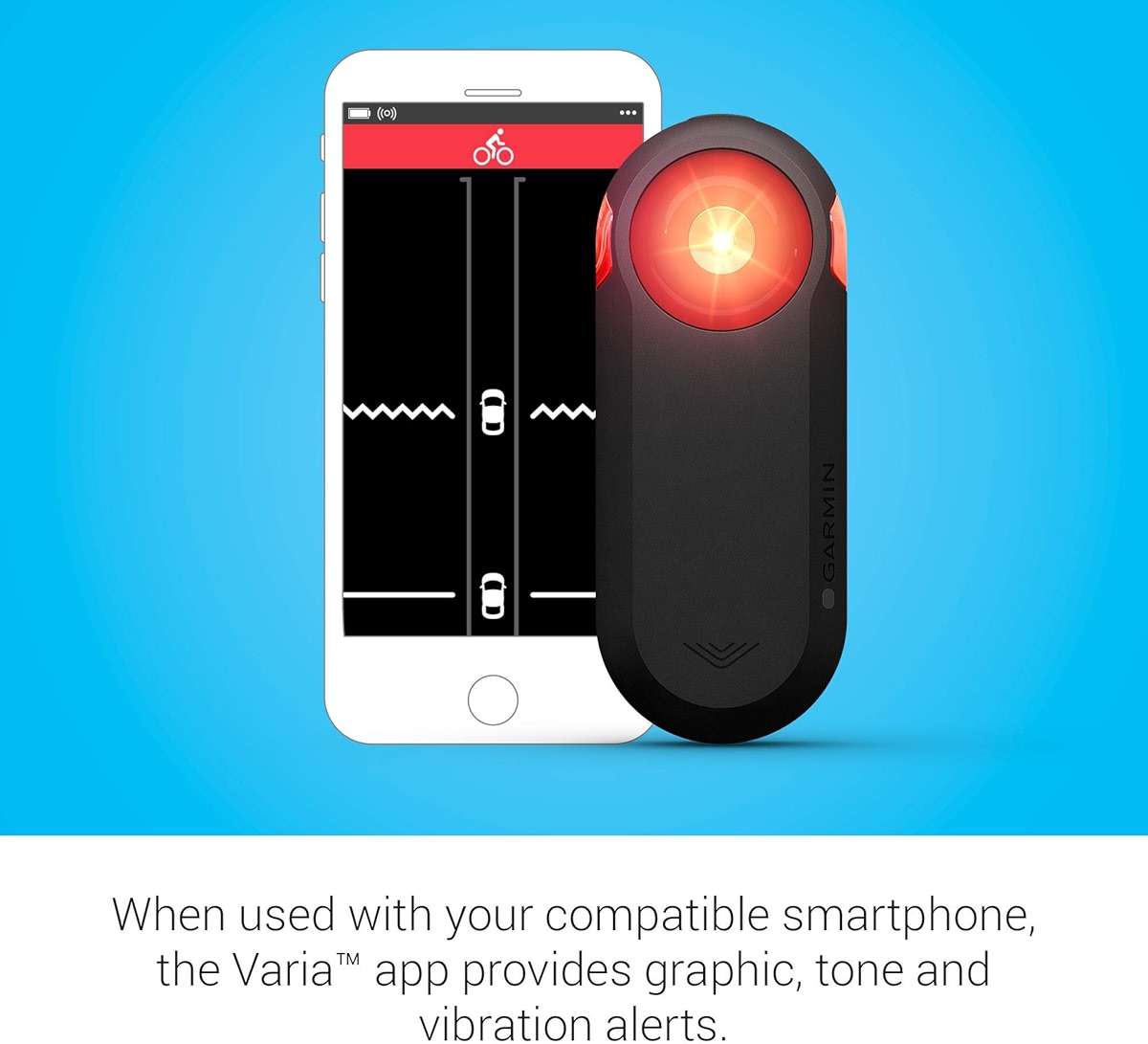 Garmin Varia RTL515, Cycling Rearview Radar with Tail Light, Visual and Audible Alerts for Vehicles Up to 153 Yards Away - 010-02376-00 - Image 4