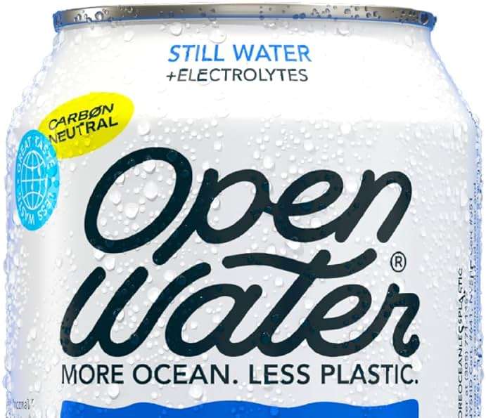 Open Water Still 12oz Cans (4 Cases, 48 Cans) - Sustainable Aluminum Canned Still Water With Electrolytes - 7.0 pH Balanced BPA-Free Ultra-Purified Water - Image 3