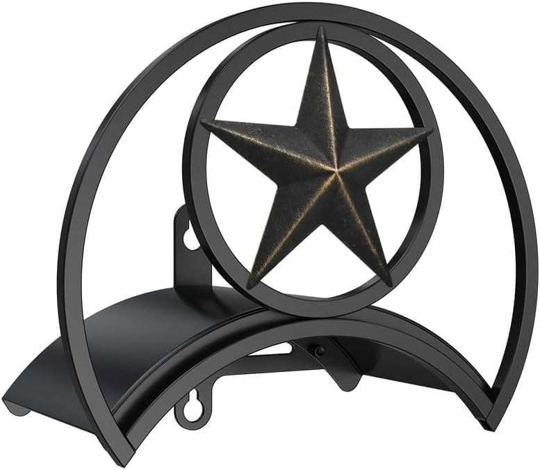 GOFORWILD Garden Hose Holder, Decorative Hose Butler Sturdy Water Hose Rack, Durable Wall Hose Hanger, Holds 125-Feet of 5/8-Inch Hose, Hose Reel, Made of Gauge Steel (9.8) … - Image 7