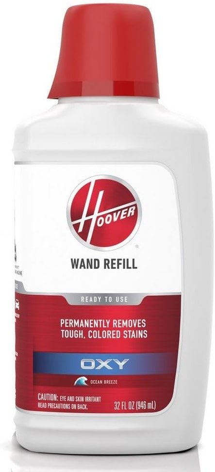 Hoover Oxy Spot Chaser Cleaner Solution Refill for SmartWash Pet, 32 oz., Stain Remover and Pretreat formula, Upholstery and Carpet Shampooer Solution, Designed for Hoover SmartWash Pet - Product Image