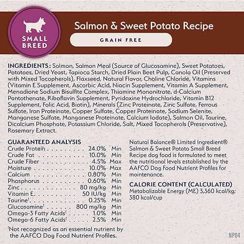 Natural Balance Limited Ingredient Adult Dry Dog Food - Balanced Nutrition for Small Breeds - Grain-Free, Soy-Free Recipe - Limited Ingredient Formula - 4 lb - Reserve Sweet Potato & Bison Recipe - Image 8