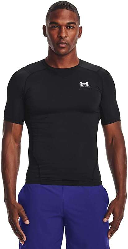 Under Armour Men's HeatGear Compression Short-Sleeve T-Shirt - Image 1