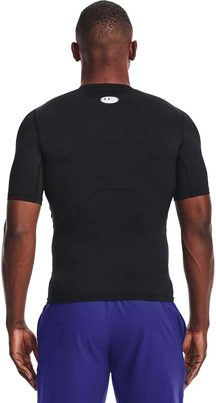 Under Armour Men's HeatGear Compression Short-Sleeve T-Shirt - Image 2