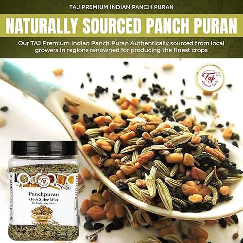 TAJ Premium Indian Panch Puran (5 Spice Blend), (3 Ounce) - Image 2
