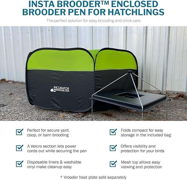 Incubator Warehouse Insta Brooderβ’ Enclosed Brooder Pen for Hatchlings - Image 4