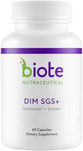 Biote Nutraceuticals - DIM SGS + - Hormone + Detox (60 Capsules) - Product Image