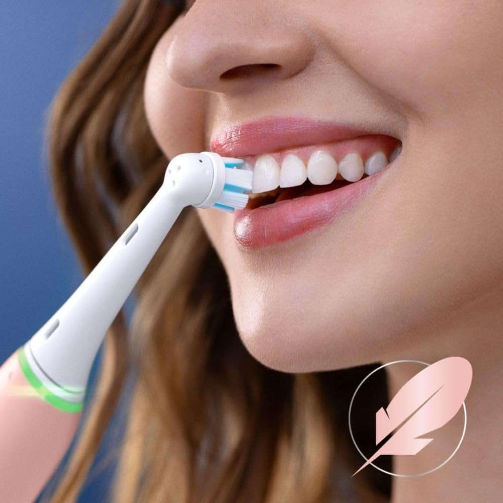 Oral-B iO Series Gentle Care Electric Toothbrush Replacement Brush Heads for an Oral-B Electric Toothbrush, 2 Count, White - Image 7