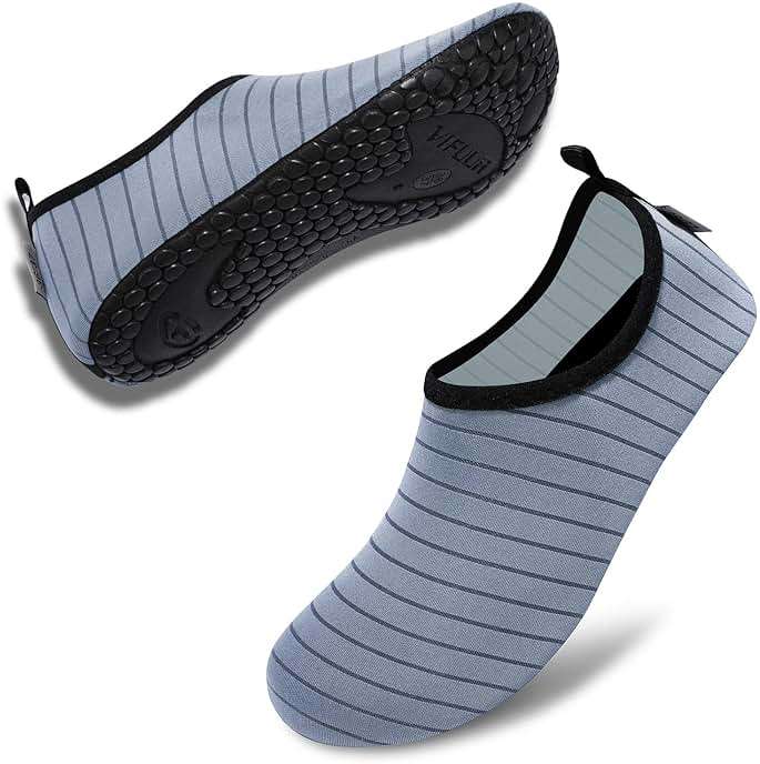 VIFUUR Water Sports Shoes Barefoot Quick-Dry Aqua Yoga Socks Slip-on for Men Women - Image 4
