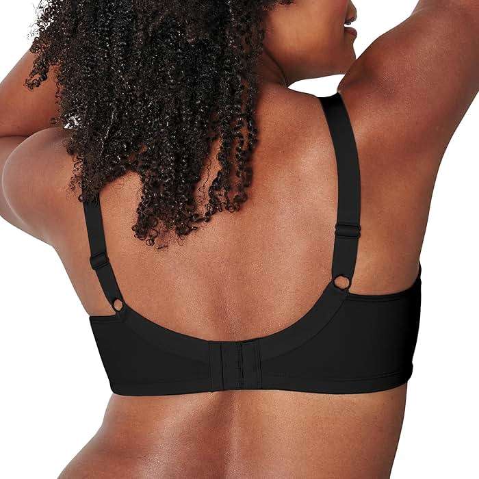 Playtex Women's 18 Hour Minimizer Smoothing Full-Coverage Wireless T-Shirt Bra with Mesh Trim - Image 3