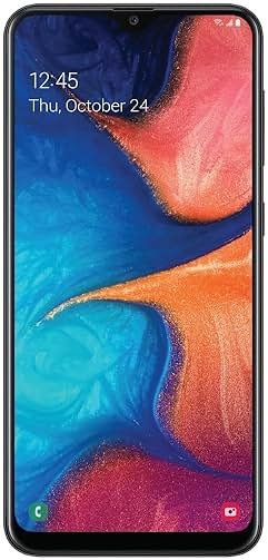 Samsung Galaxy A20, 32GB, Black - Unlocked (Renewed) - Product Image