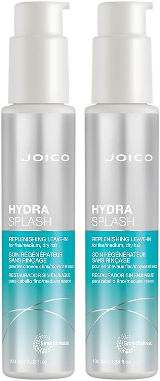 Joico Hydrasplash Replenishing Leavein for Fine Hair, 3.38Ounce, 2 Count - Product Image
