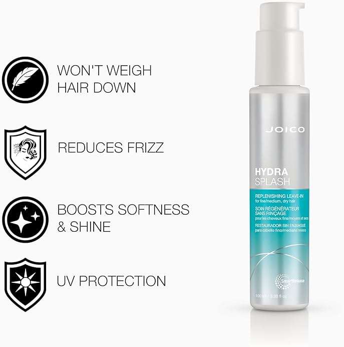 Joico Hydrasplash Replenishing Leavein for Fine Hair, 3.38Ounce, 2 Count - Image 3