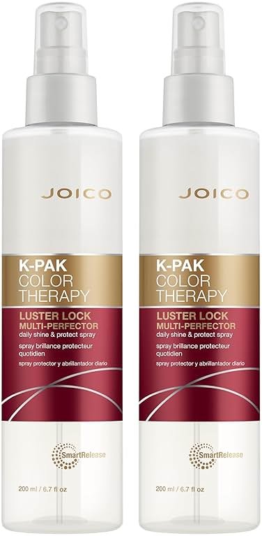 Joico K-PAK Color Therapy Luster Lock Multi-Perfector Daily Shine & Protect Spray | For Color-Treated Hair | Instantly Detangle | Control Frizz | Boost Shine | With African Maketti & Argan Oil - Product Image