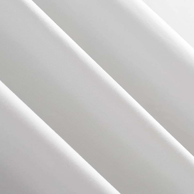 Sun Zero Columbia 2-Pack Thermal Energy Saving 100% Blackout Grommet Curtain Panel Pair, 50" x 84", Dove White - Image 4
