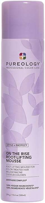 Pureology Style + Protect On The Rise Root Lifting Mousse For Flat and Color-Treated Hair - Provides Medium Control and Volume, Sulfate-Free and Vegan - Image 1