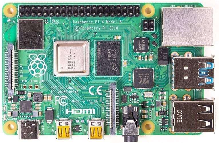 Raspberry Pi 4 Computer Model B 8GB Single Board Computer Suitable for Building Mini PC/Smart Robot/Game Console/Workstation/Media Center/Etc. - Image 3
