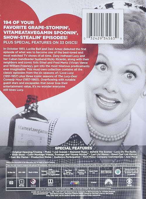 I Love Lucy: The Complete Series - Image 2